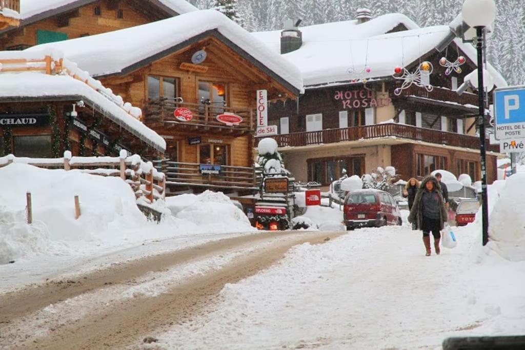 Ski-In, Chalet-Style Appt Central Verbier - 1 Min Walk To Lift Exterior foto